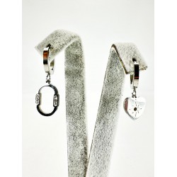 Gümüş Kalp Figürlü Küpe